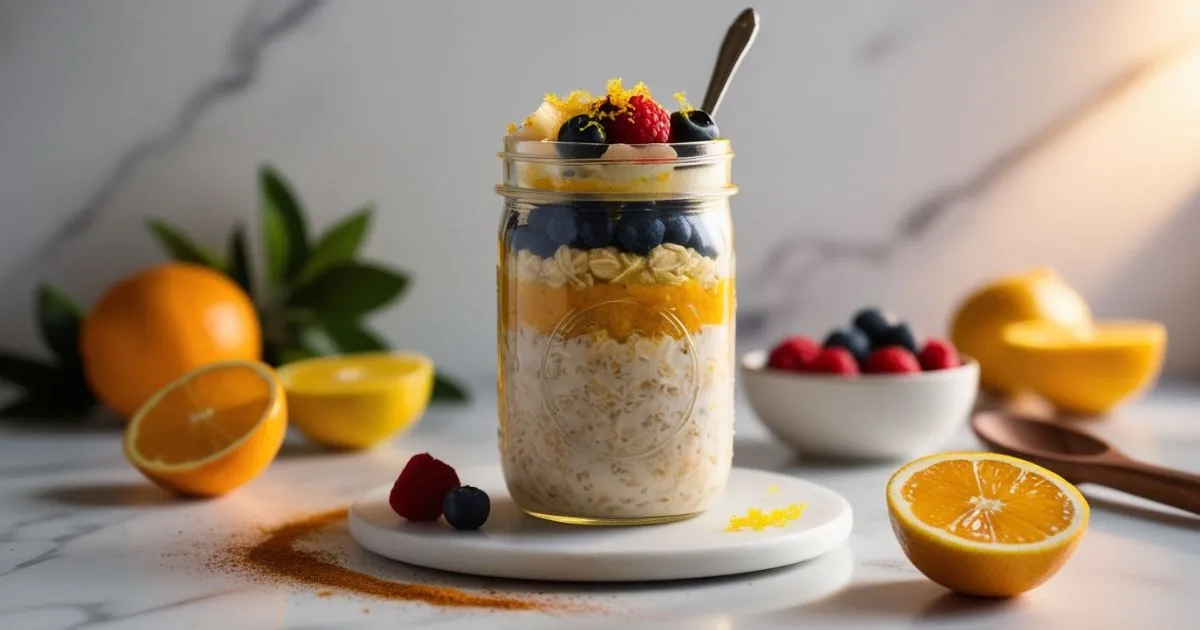 How to Make Healthy Breakfast Jars: Citrus-Spiced Overnight Oats Recipe for a Fresh Start