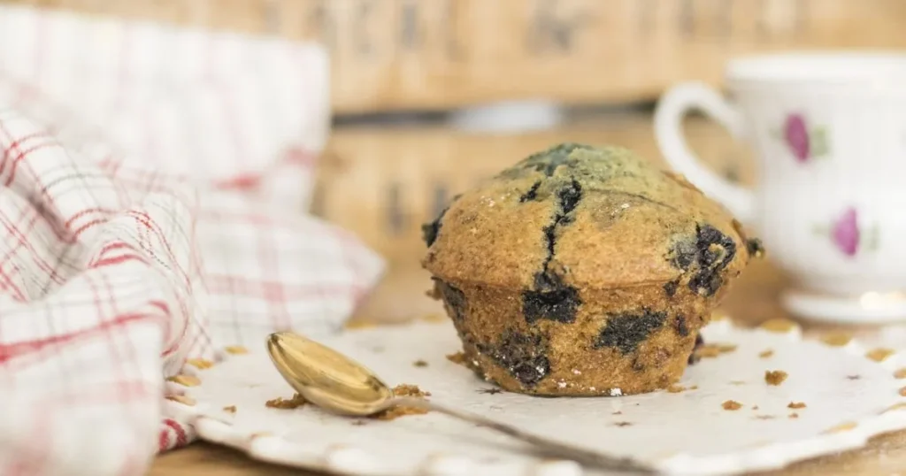 Fluffy Blueberry Muffins