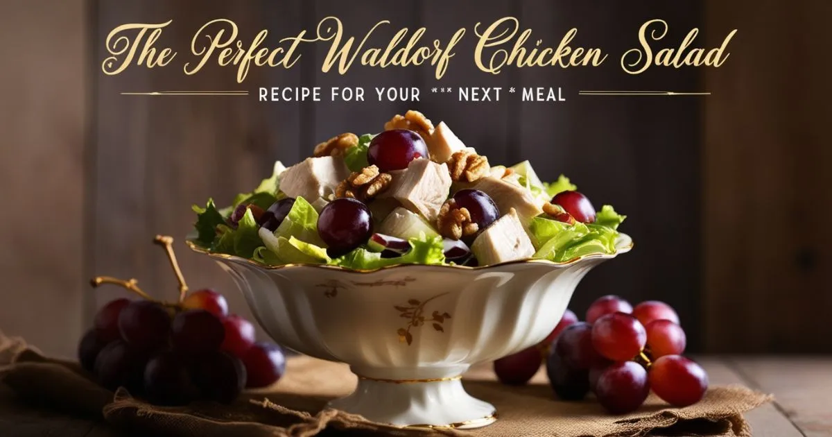 The Perfect Waldorf Chicken Salad Recipe for Your Next Meal